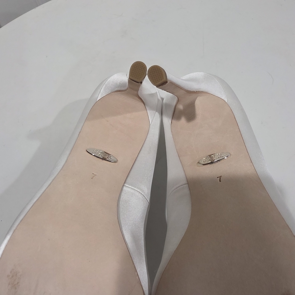 Badgley Mishcka Embellished Buckle Pumps - Picture 10 of 10